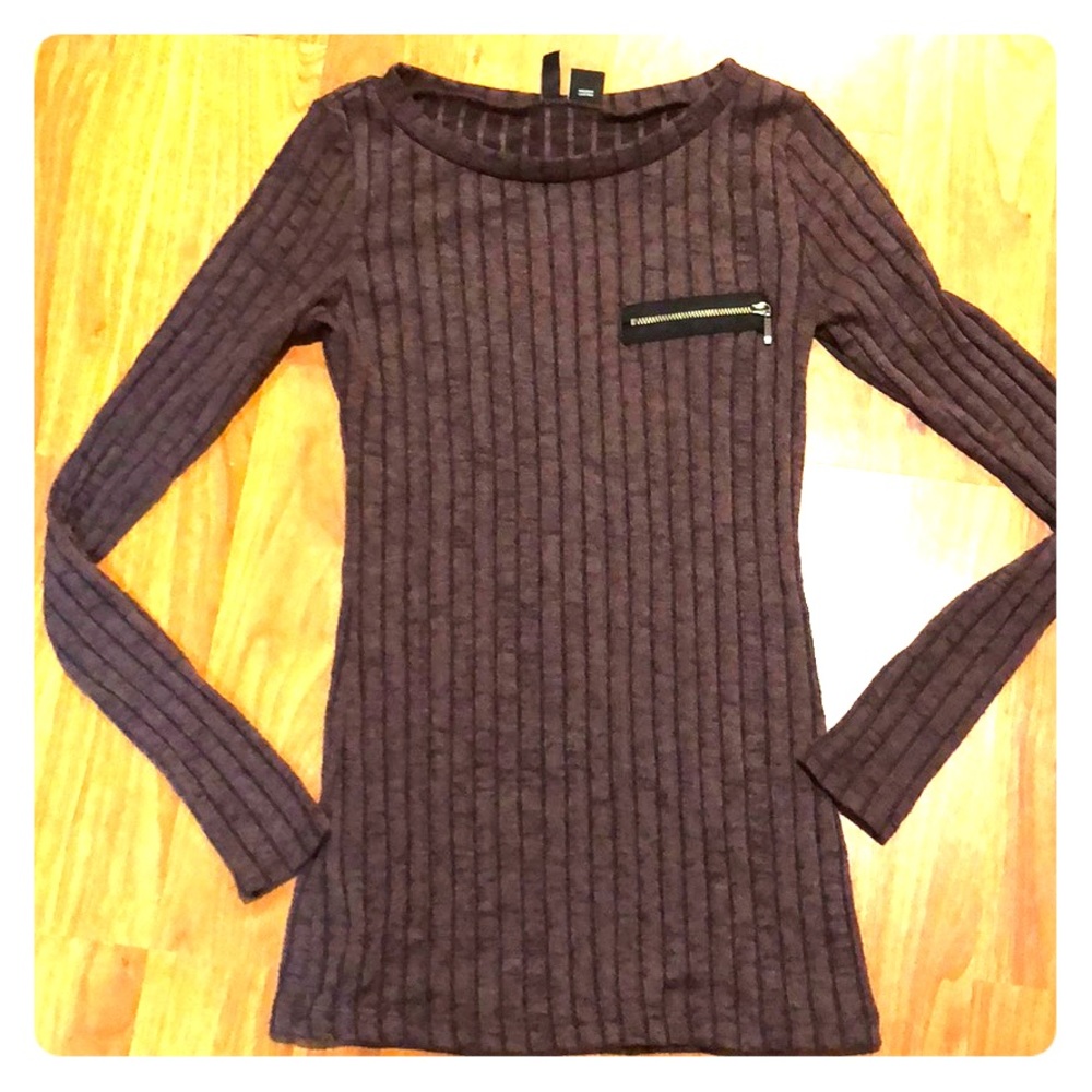 Valette brand Long sleeved purple shirt